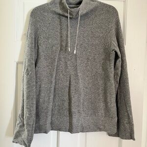 Ann Taylor Gray Turtleneck Sweater